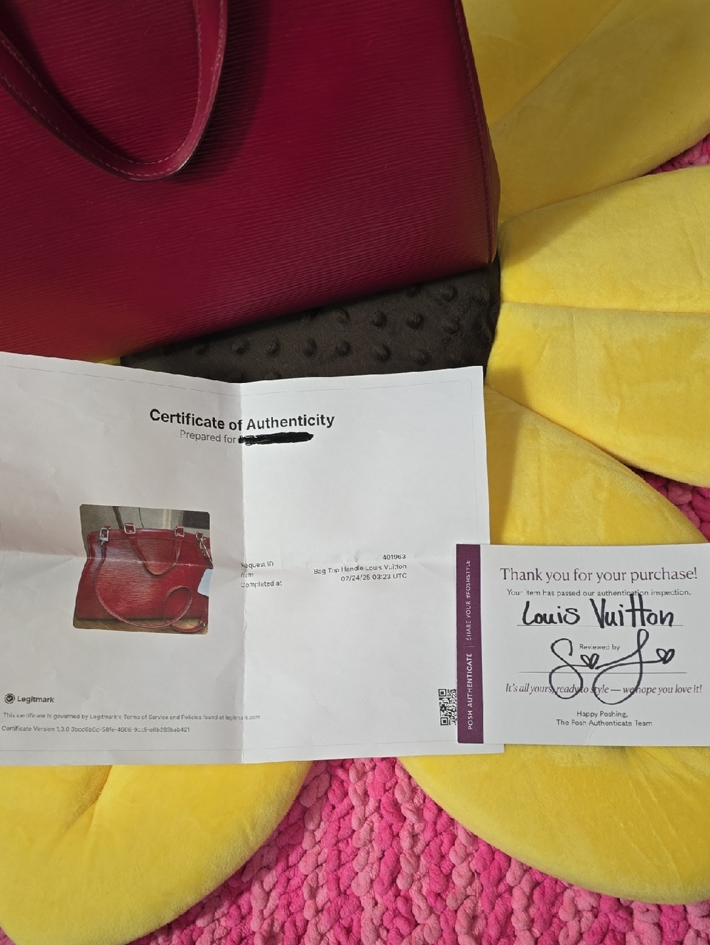Louis Vuitton Epi Leather Shoulder Bag - Picture 15 of 17